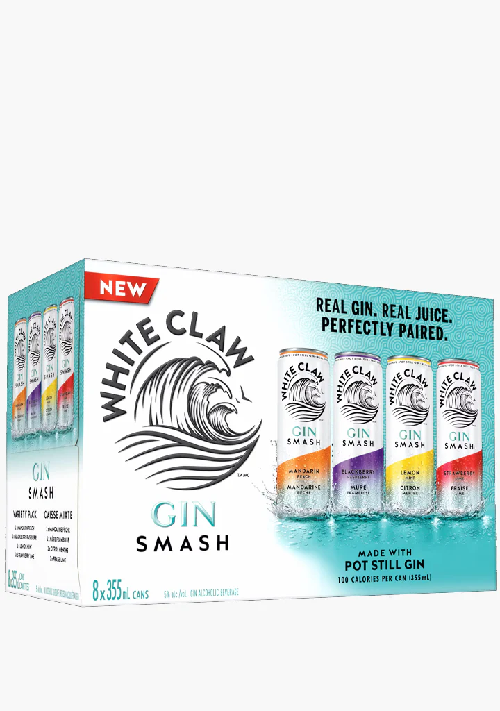 White Claw Gin Smash Mixer - 8x355ML
