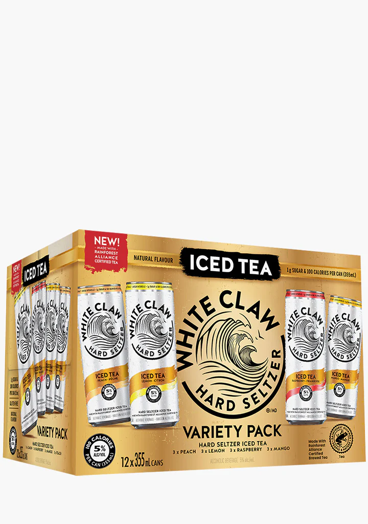 White Claw Iced Tea Variety Pack - 12 x 355ML