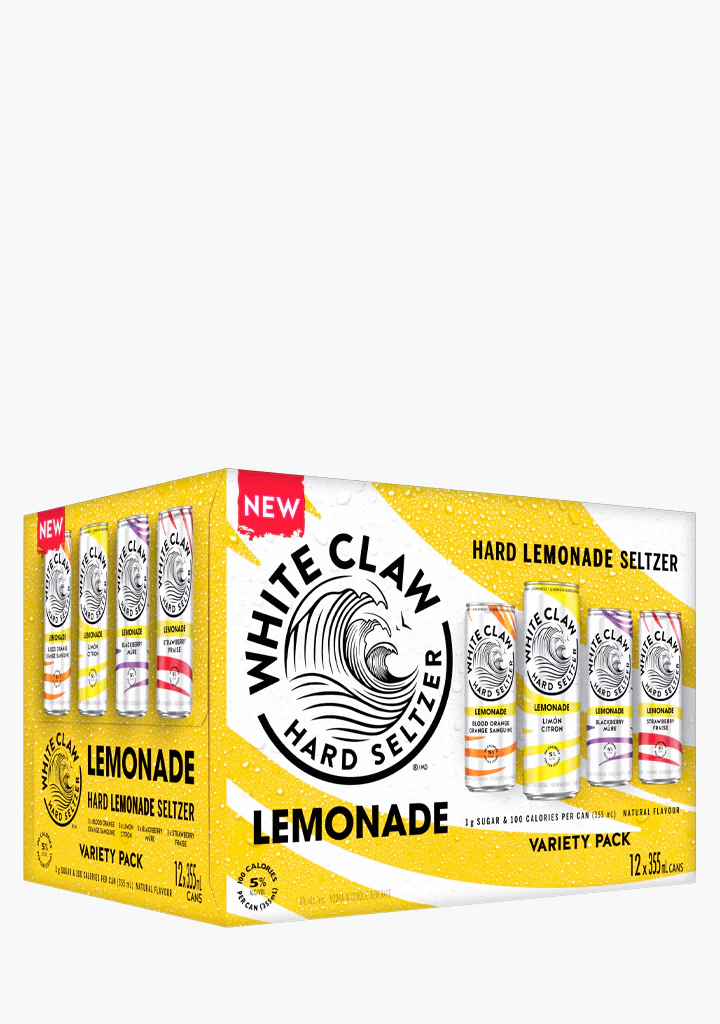 White Claw Lemonade Variety Pack - 12x355ML